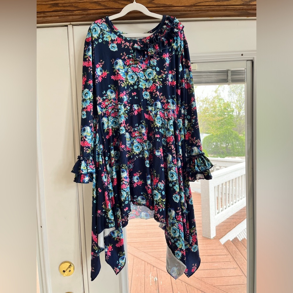 Floral tunic